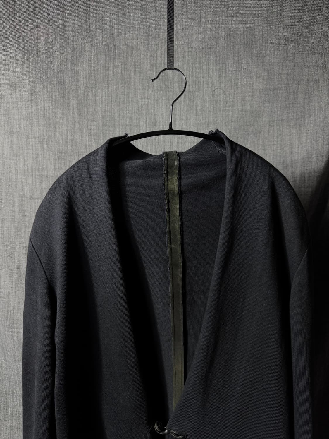 MA+ Leather detail cardigan 상품이미지3