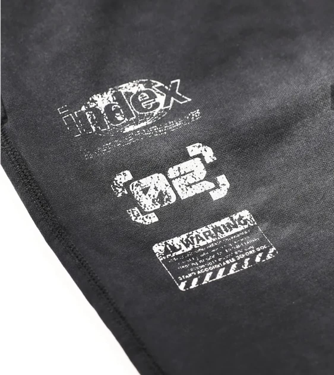 배드블러드 F1 올드이펙트 조거 블랙 상품이미지5