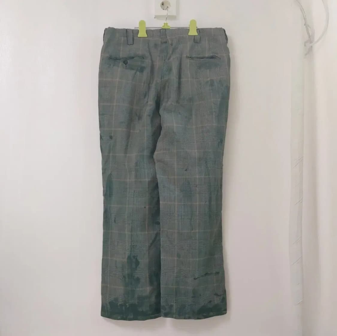 70s 그린 하운드투스 슬랙스 선페이드 디스트레스드 상품이미지5