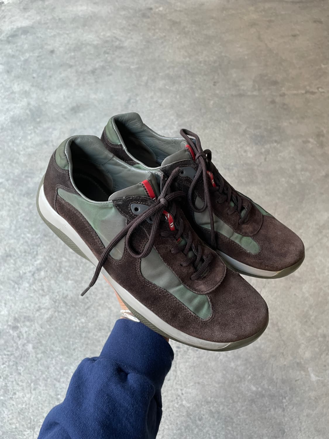 00s Prada Sports America’s Cup Brown  상품이미지2