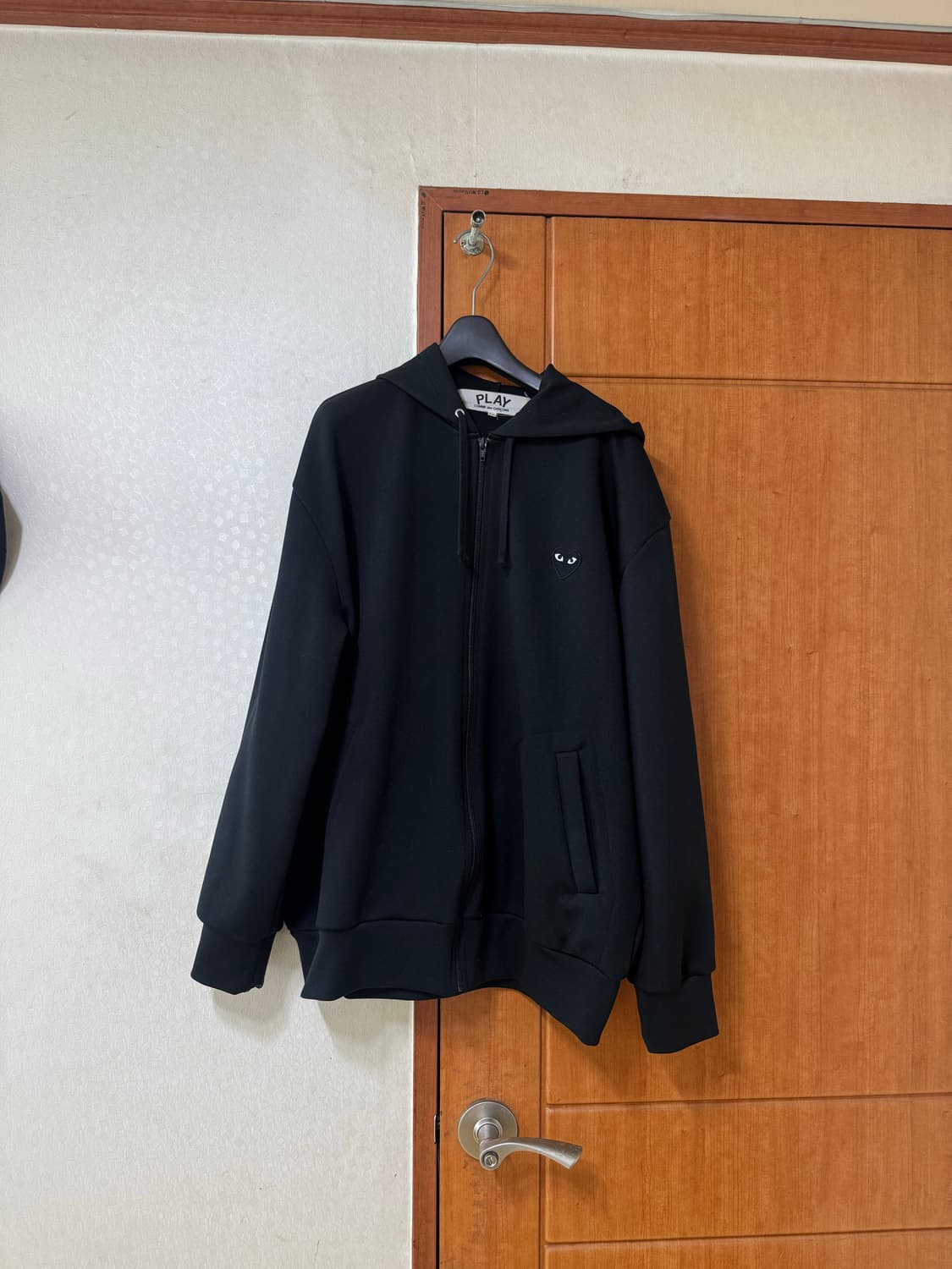 꼼데가르송 19ss 후드집업 블랙 (2XL) 상품이미지4
