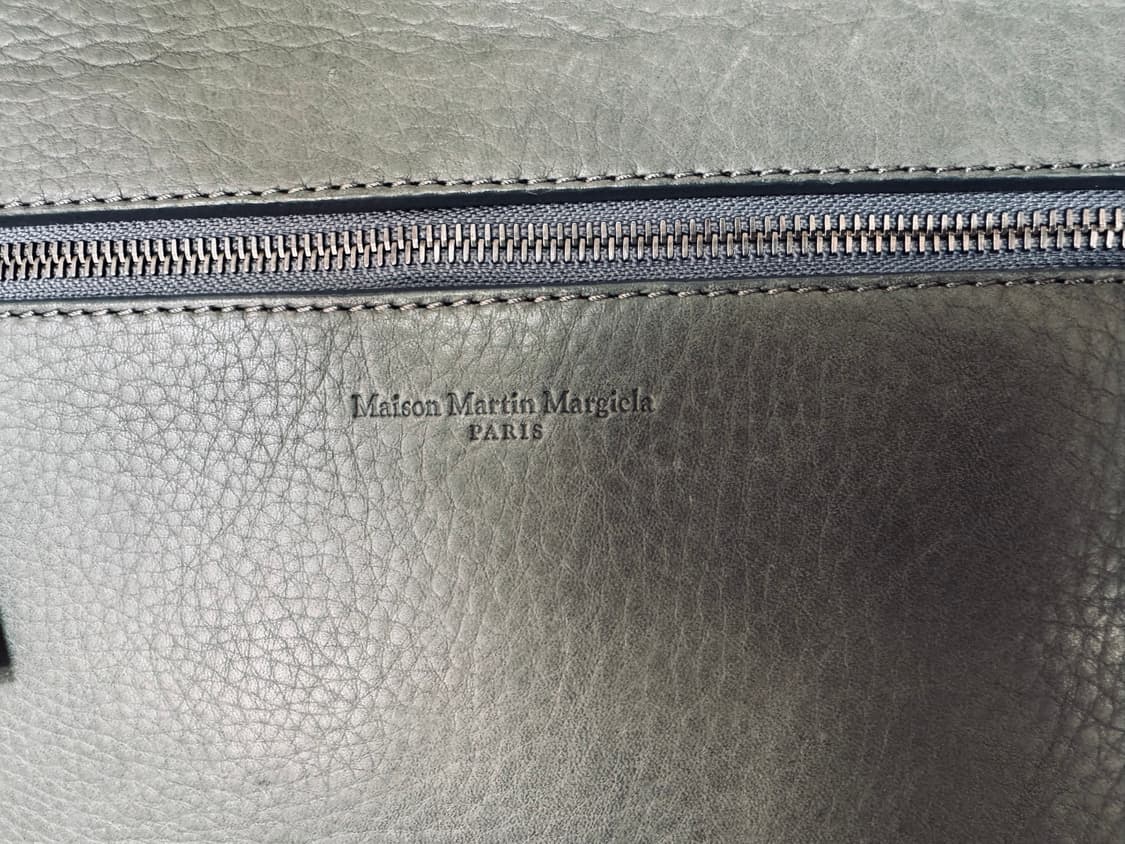 (정품) 메종 마르지엘라 그레이 가죽 가방 상품이미지4
