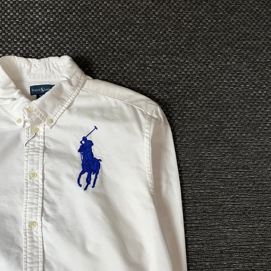 폴로랄프로렌 블루빅포니 화이트 긴팔 셔츠 XL(18-20) 상품이미지3