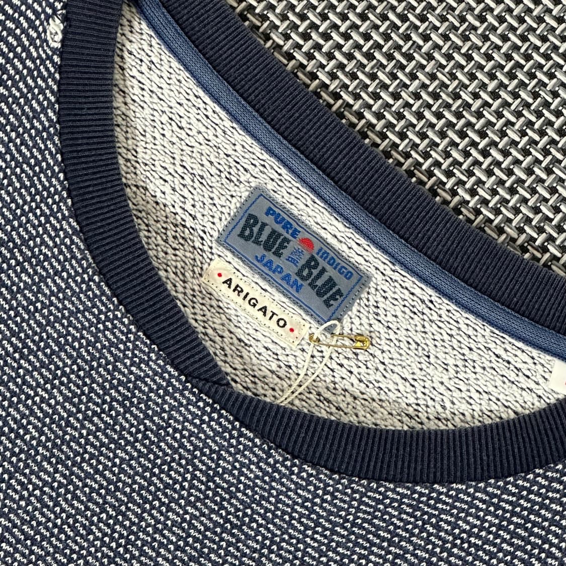 BLUEBLUE 긴팔 티셔츠(M) 상품이미지3