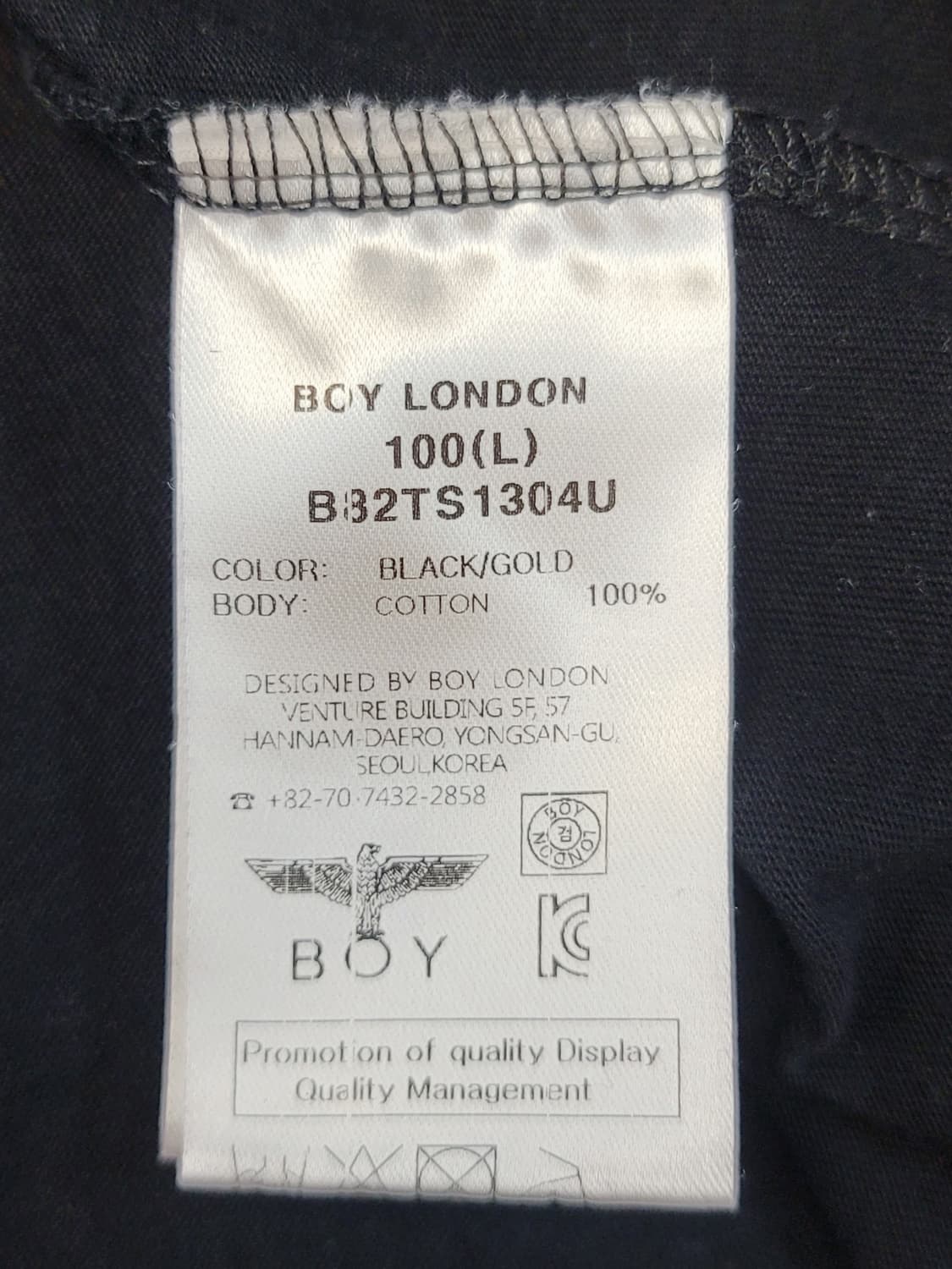 보이런던(BOY LONDON) 오버핏 반팔티셔츠 판매 상품이미지9