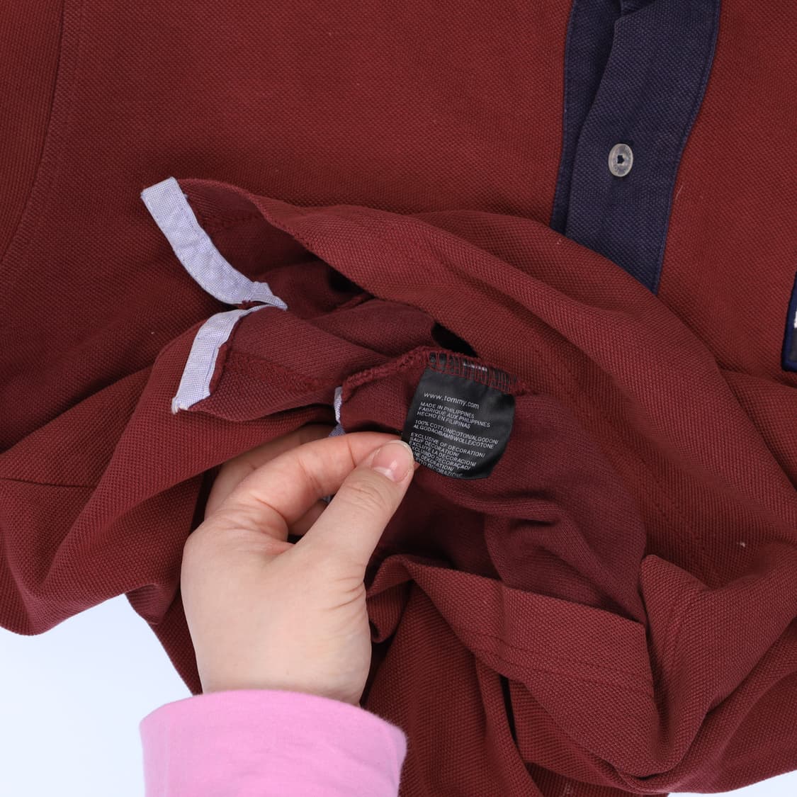 S 타미힐피거 반팔 카라 티셔츠 0223M2 상품이미지5