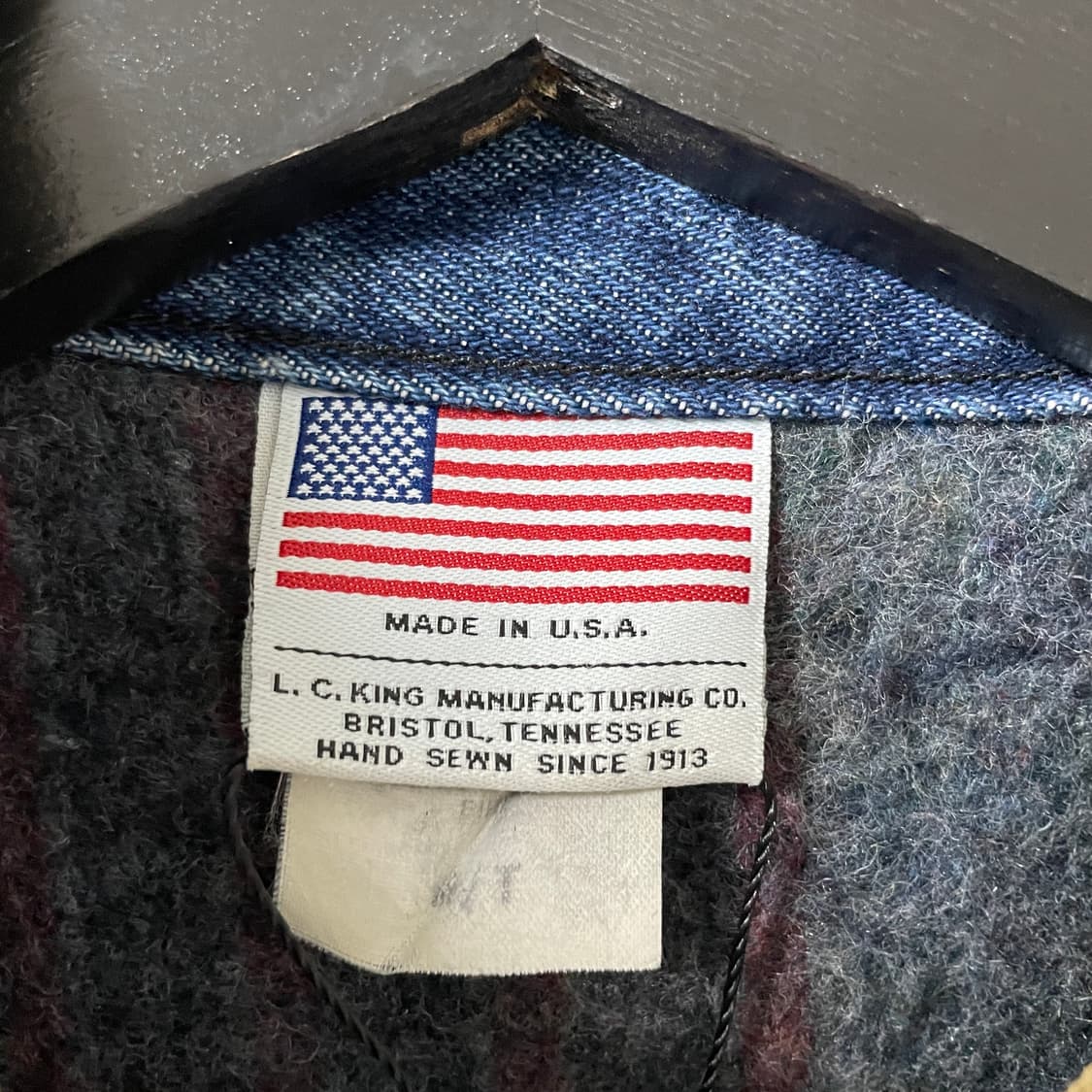 POINTER 포인터 워크 데님 초어 자켓 - 상품이미지5