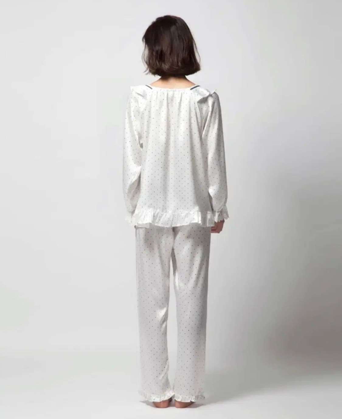 이브니에 도트 공주 프릴 레이스 잠옷(새상품) 상품이미지2
