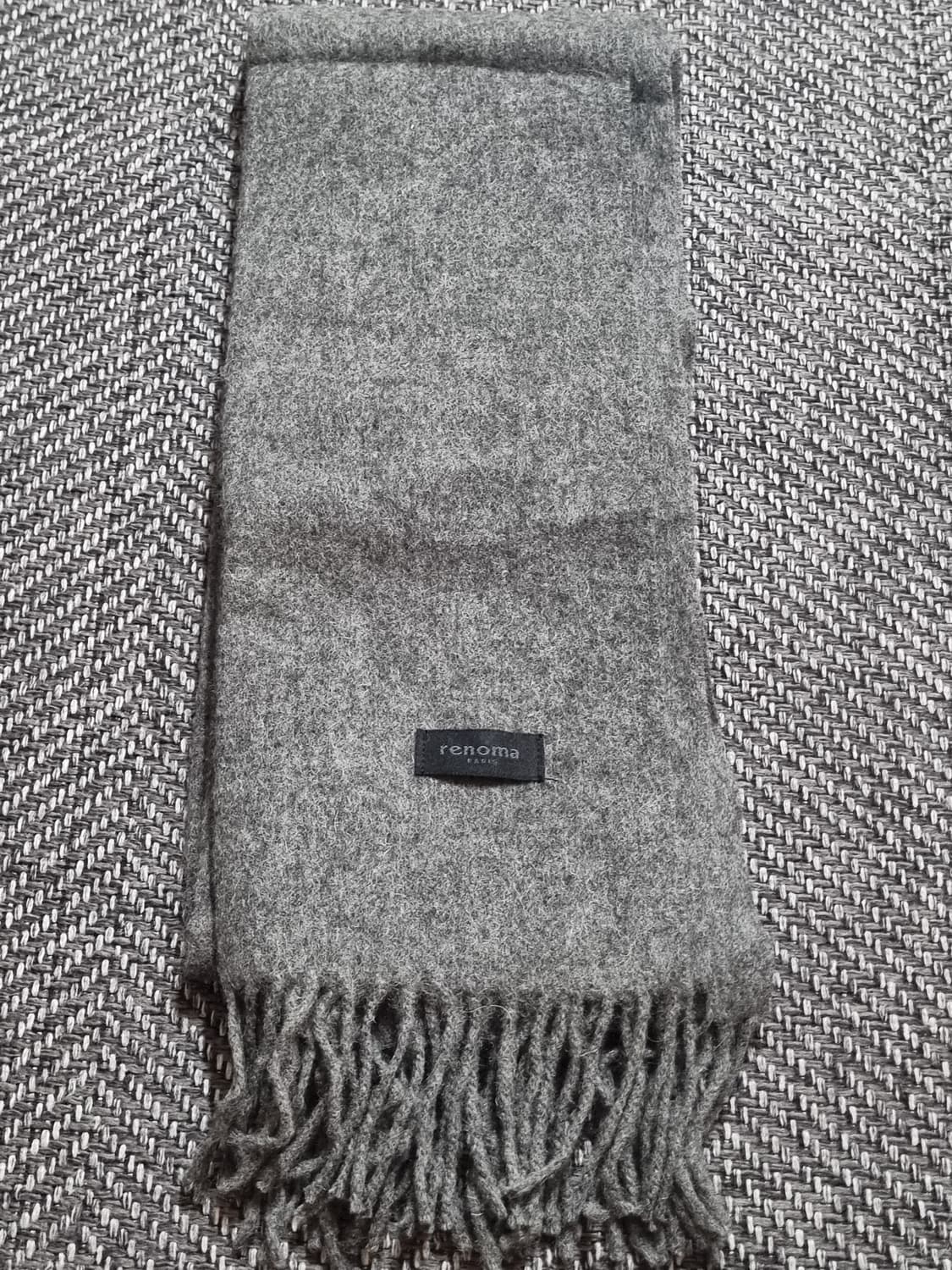 Renoma 그레이 머플러 상품이미지1