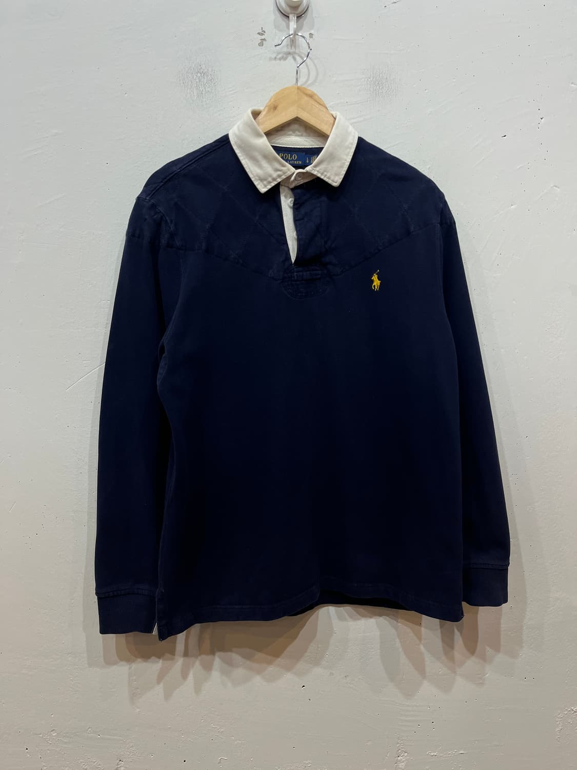 폴로랄프로렌 엘보패치 럭비티 네이비 L 상품이미지1