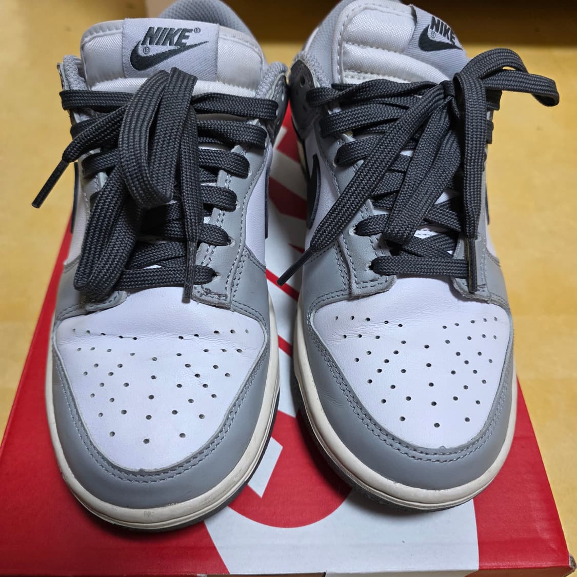 (W)나이키 덩크로우 라이트 스모크그레이230 (DD1503-117) 상품이미지5