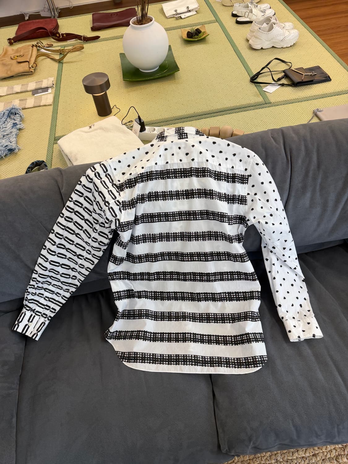 꼼데가르송 옴므 플러스 10AW 패턴 셔츠 상품이미지2