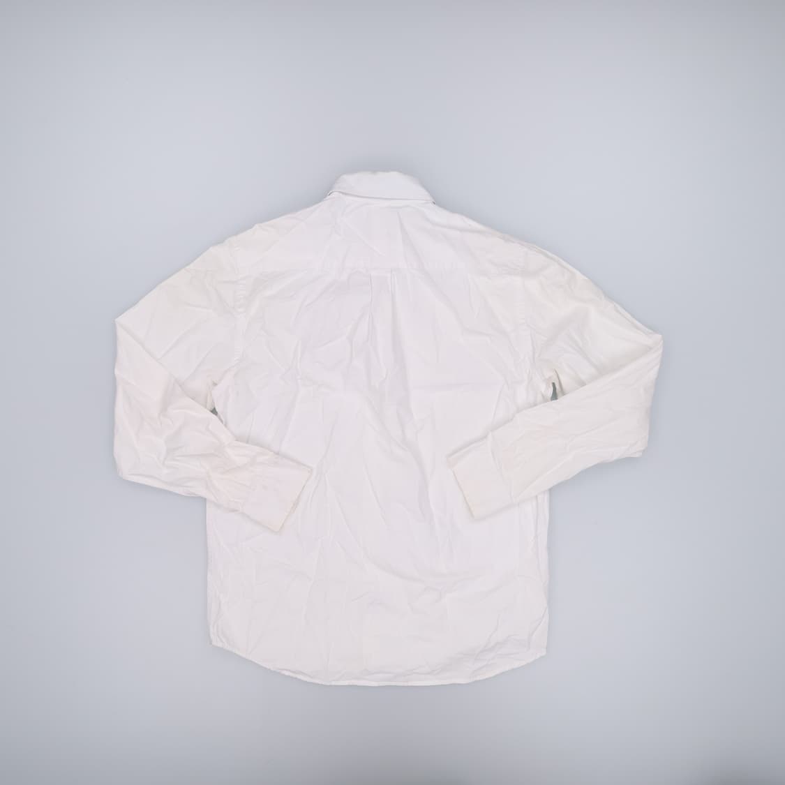XL 폴로 화이트 긴팔 셔츠 0521H 상품이미지2