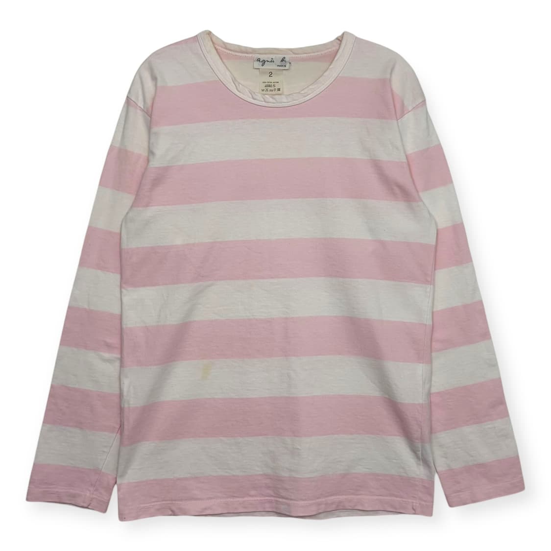 아네스베 스트라이프 티셔츠 상품이미지1