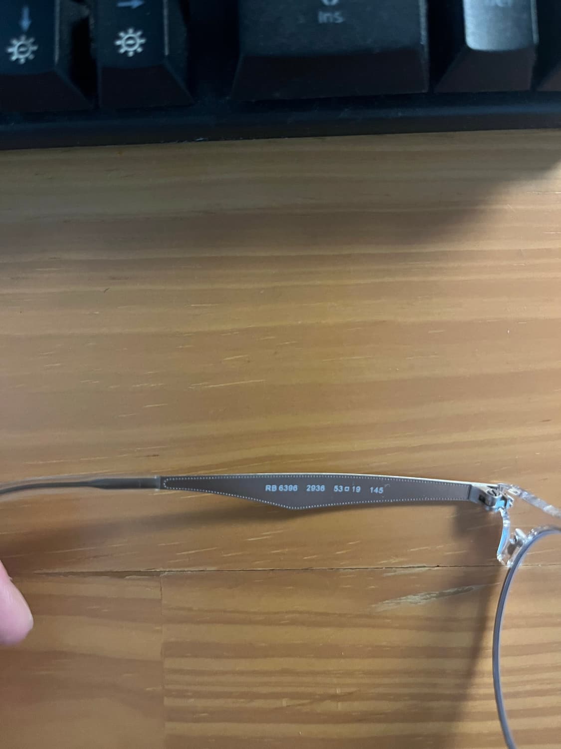 레이벤 투명 안경 케이스포함 rb6396 이준안경 상품이미지3