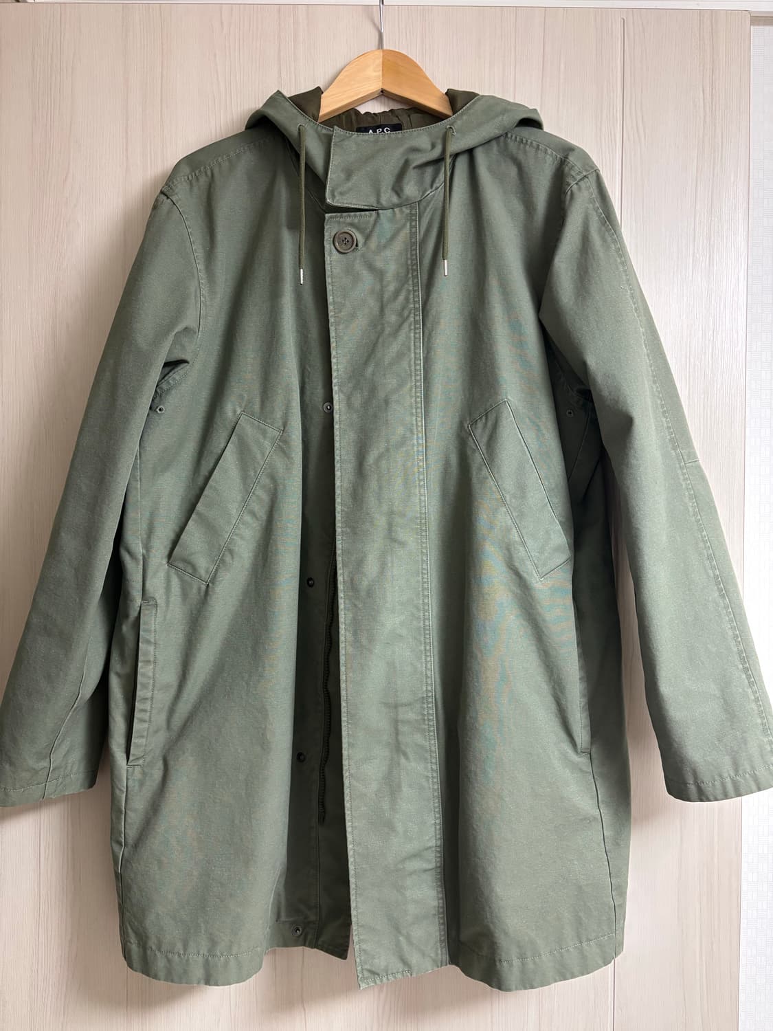 APC 아페쎄 카키 야상 상품이미지1