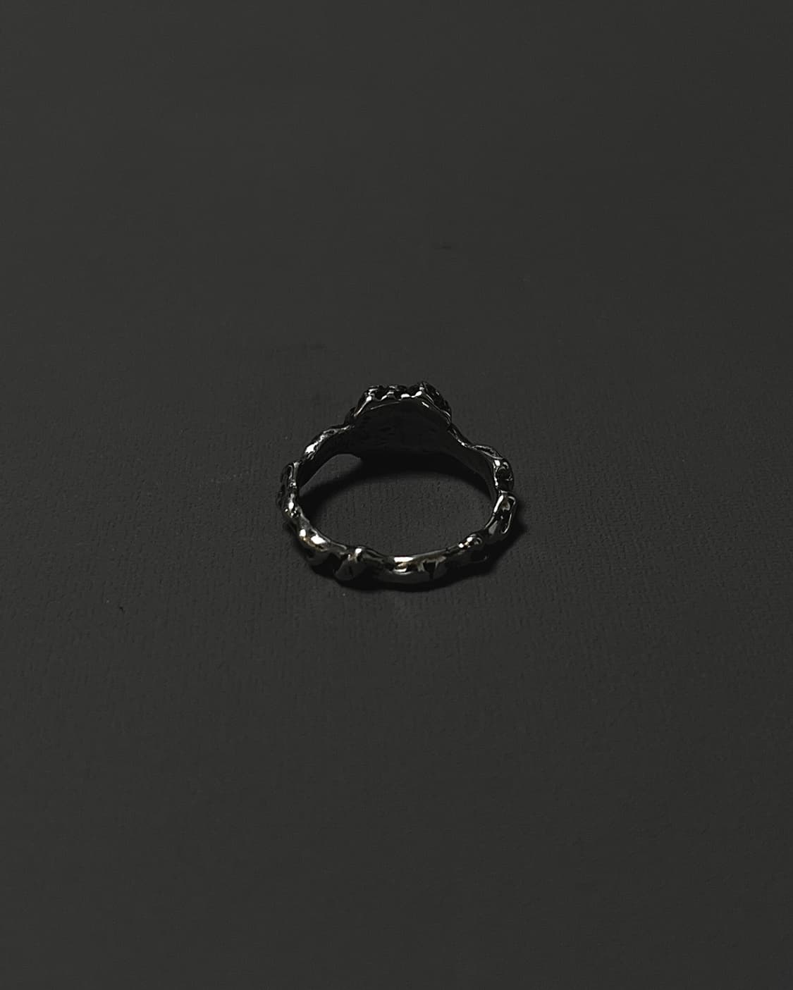 블랙 지그재그 링 상품이미지4