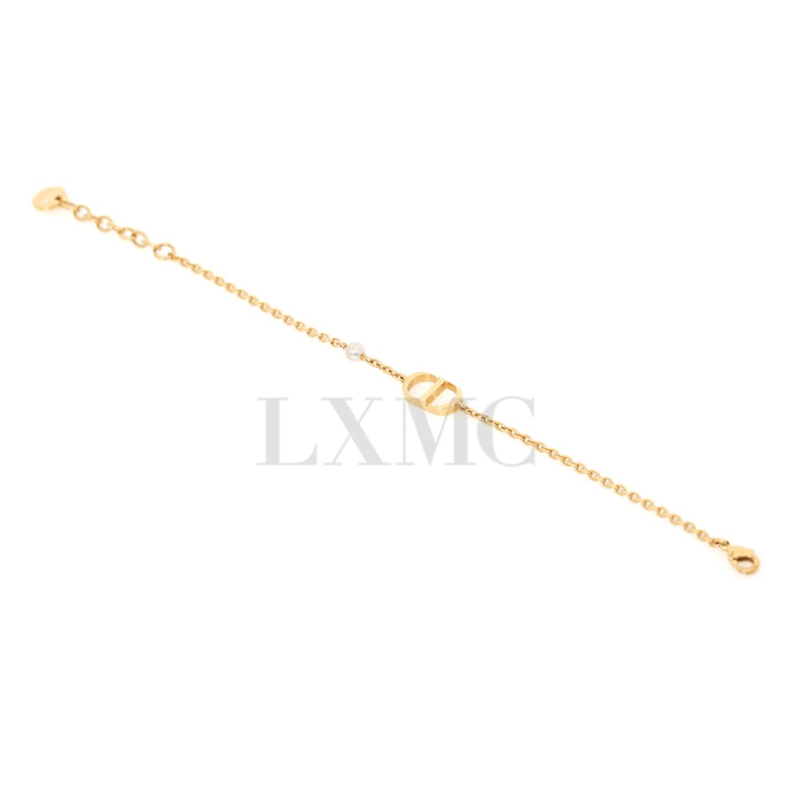 디올 쁘띠 팔찌 Petit CD 골드 체인 진주 브레이슬릿 B1310PT 상품이미지6