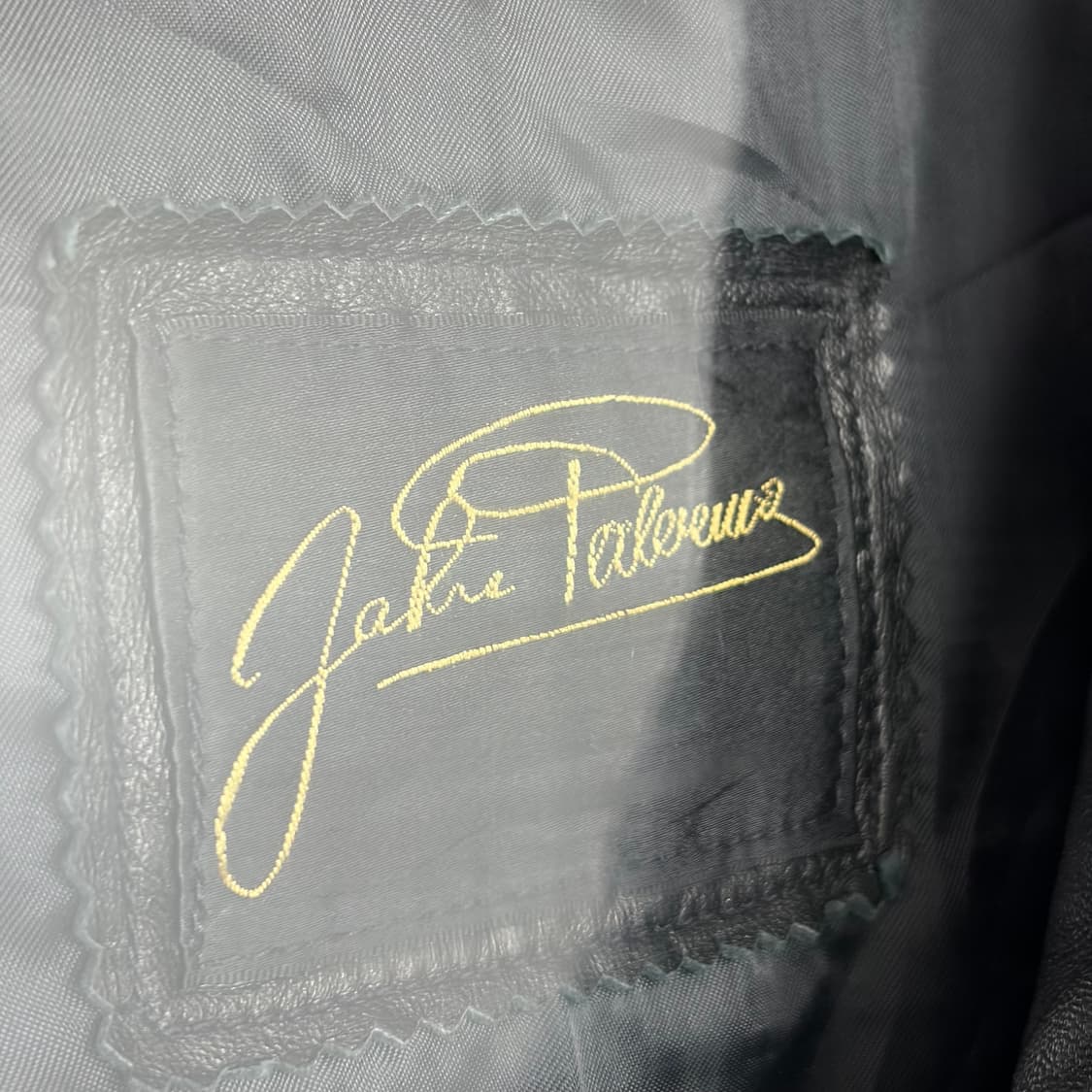 빈티지 가죽 코트 상품이미지3