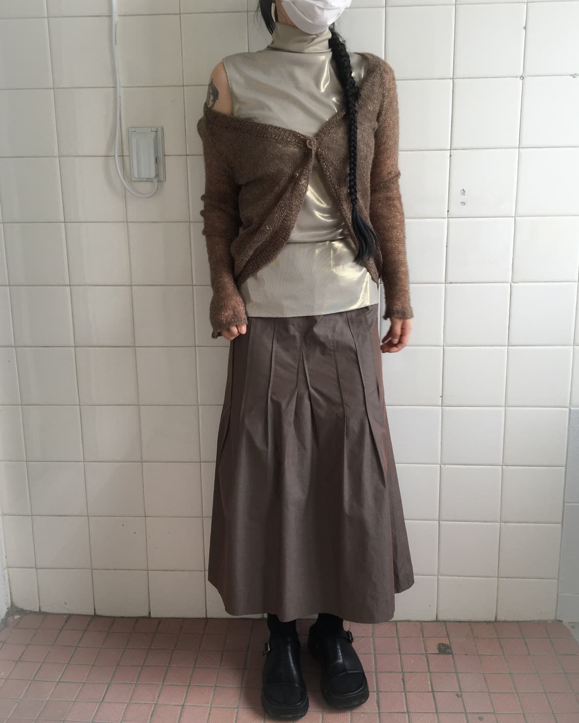 Woolen knit cardigan 상품이미지7