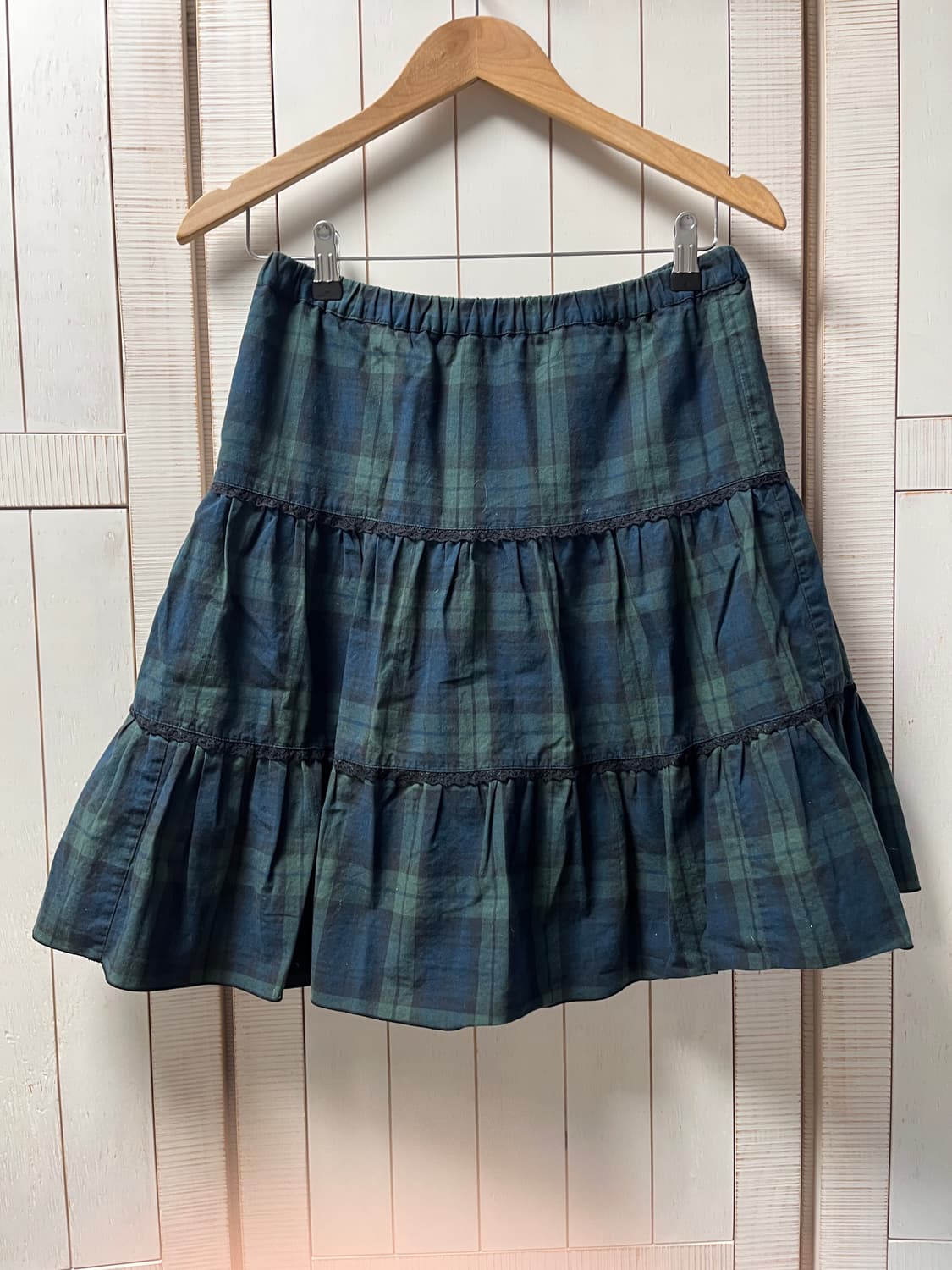 모리걸 스커트 체크치마 캉캉스커트 하구미 상품이미지1