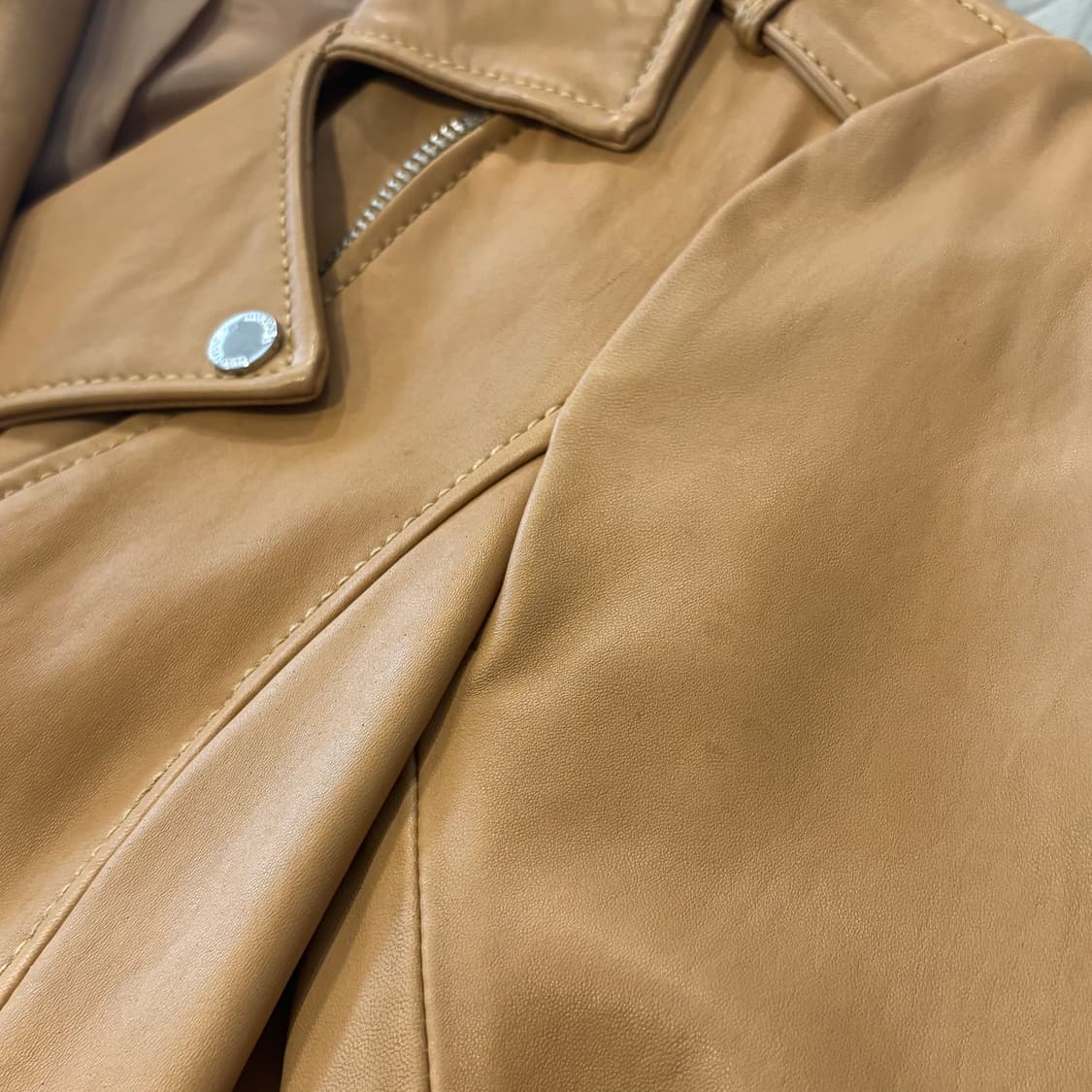 마이클코어스 레더 라이더 자켓 s 상품이미지6