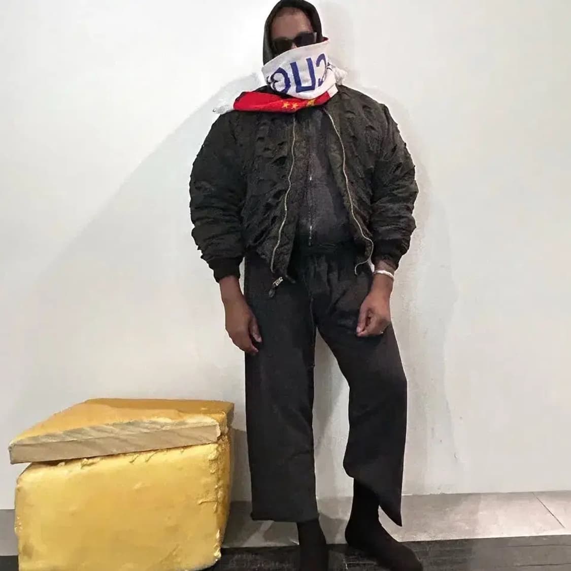 (1) 새상품 알렉산더 디제노바 더블레이어 봄버 상품이미지5