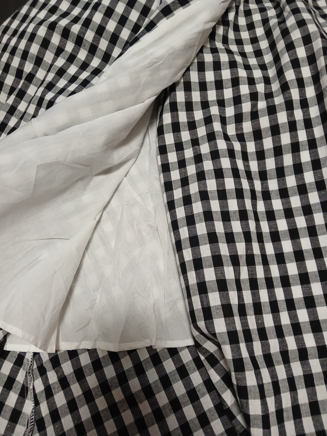 Global work 모리걸  하구미 체크 스커트 상품이미지2