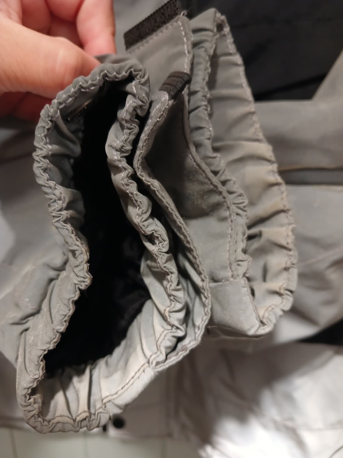 디스커버리 정품 여성 리플렉티브 반사판 후드 점퍼 95 사이즈 상품이미지9