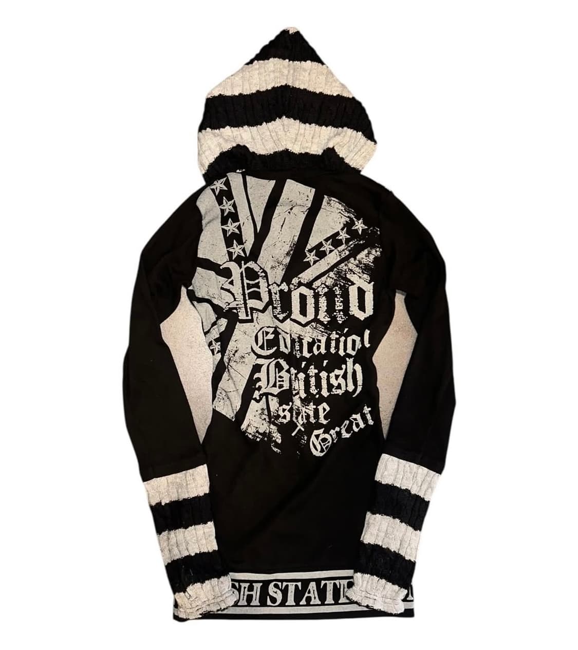 디그딥깔 빈티지 펑크 고스 갸루 니트 원피스 상품이미지2