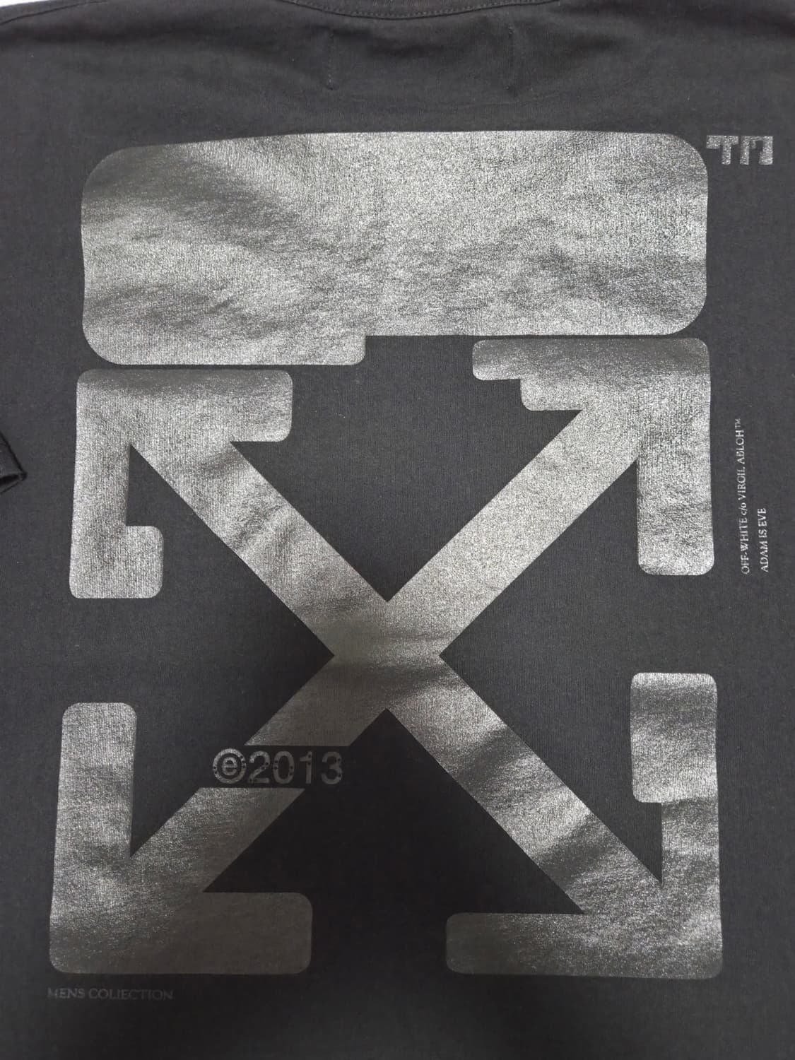 오프화이트 테크 마커 애로우 반팔티  상품이미지4