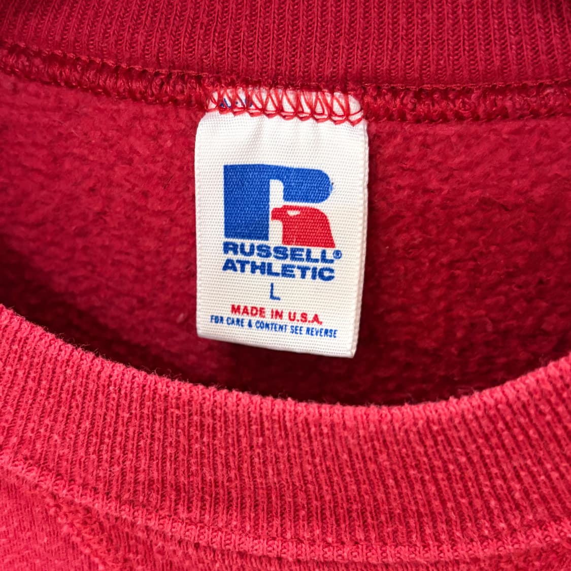 90s USA 50/50 Russellathletic sweatshirt 상품이미지3
