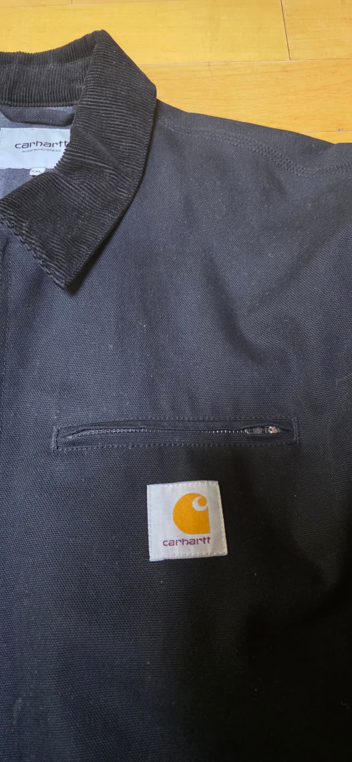 칼하트 디트로이트 자켓 블랙 xxl 상품이미지3
