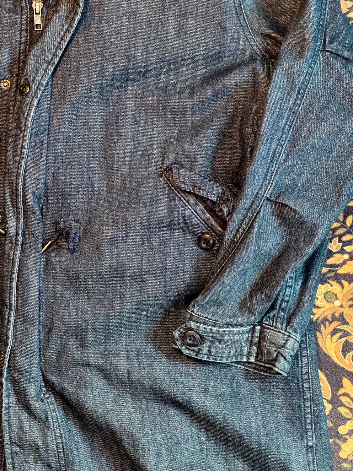 Back Number 데님 피쉬테일 파카 상품이미지2