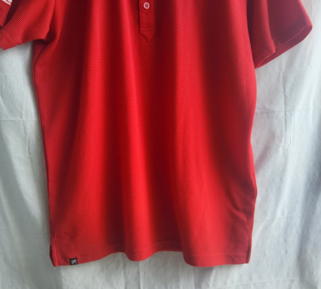 FILA GOLF 휠라골프 남성 기능성 반팔 카라티 XL 폴리 골프웨어 상품이미지4