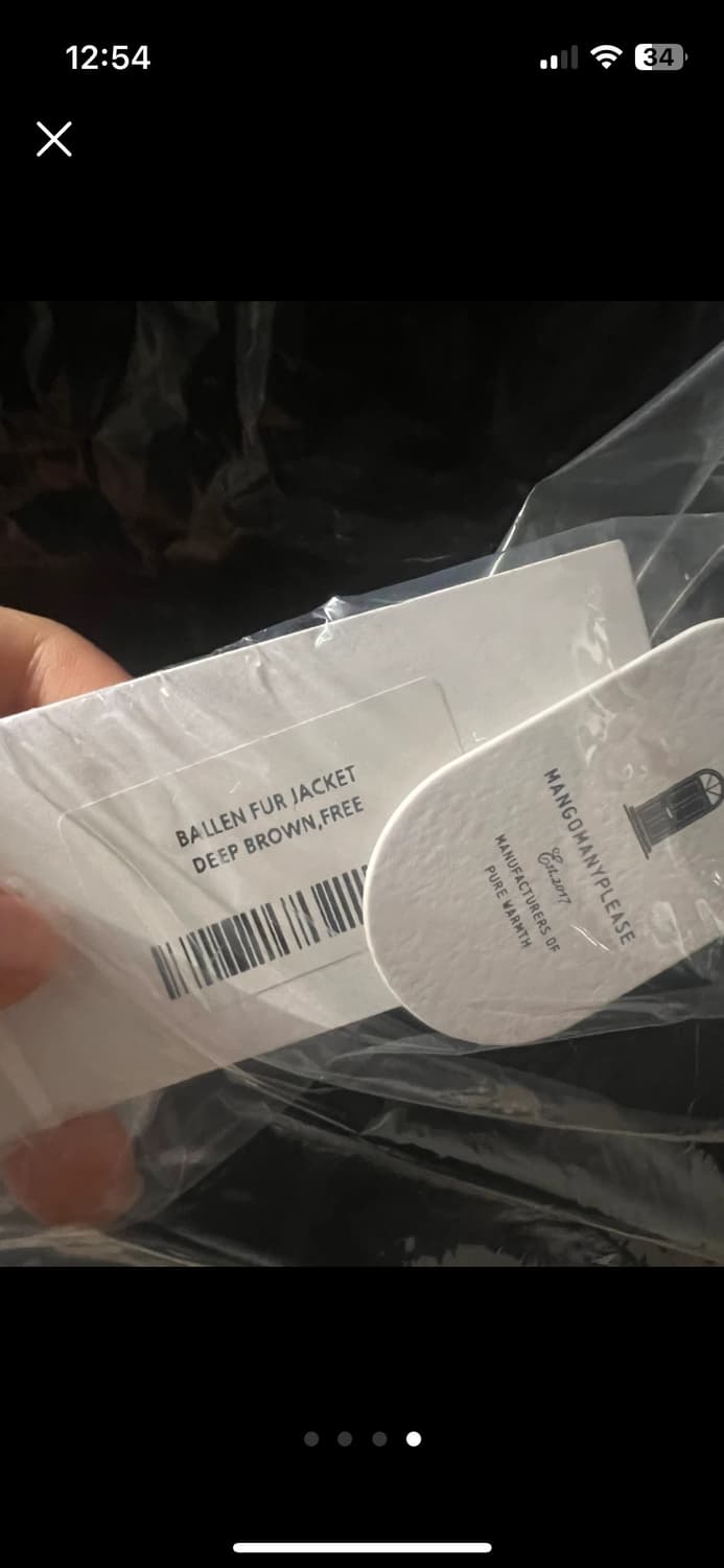 망고매니플리즈 ballen fur jacket 퍼자켓(새상품) 상품이미지2