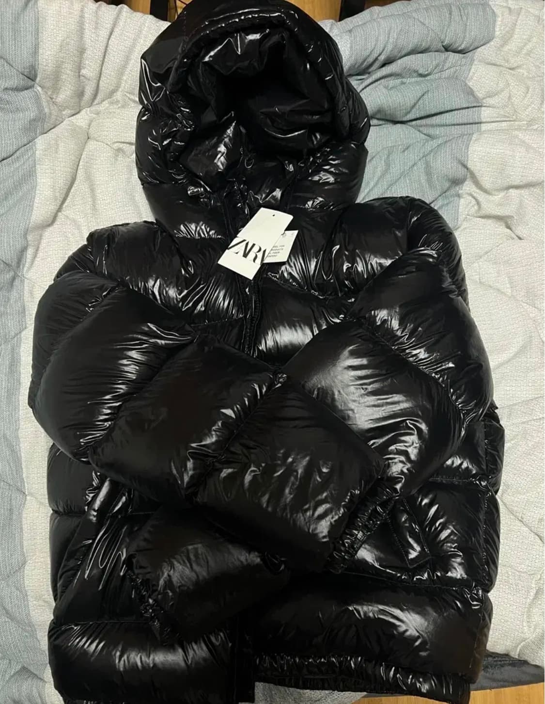 자라유광패딩 상품이미지1