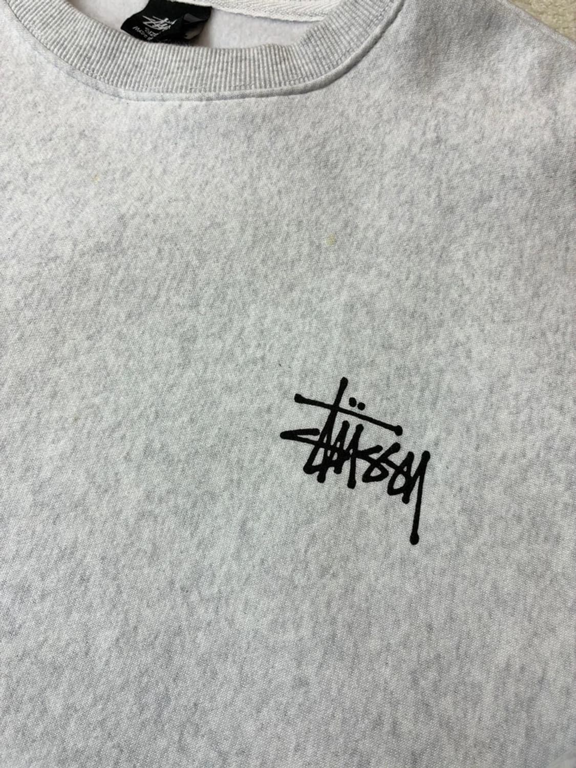 스투시 베이직 크루넥 스톤 맨투맨 PN6914 상품이미지6