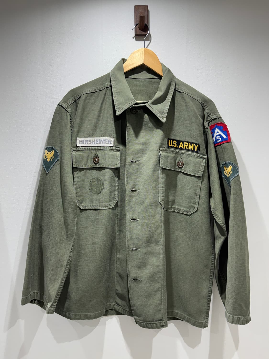 US Army 1세대 OG 107 셔츠 상품이미지1