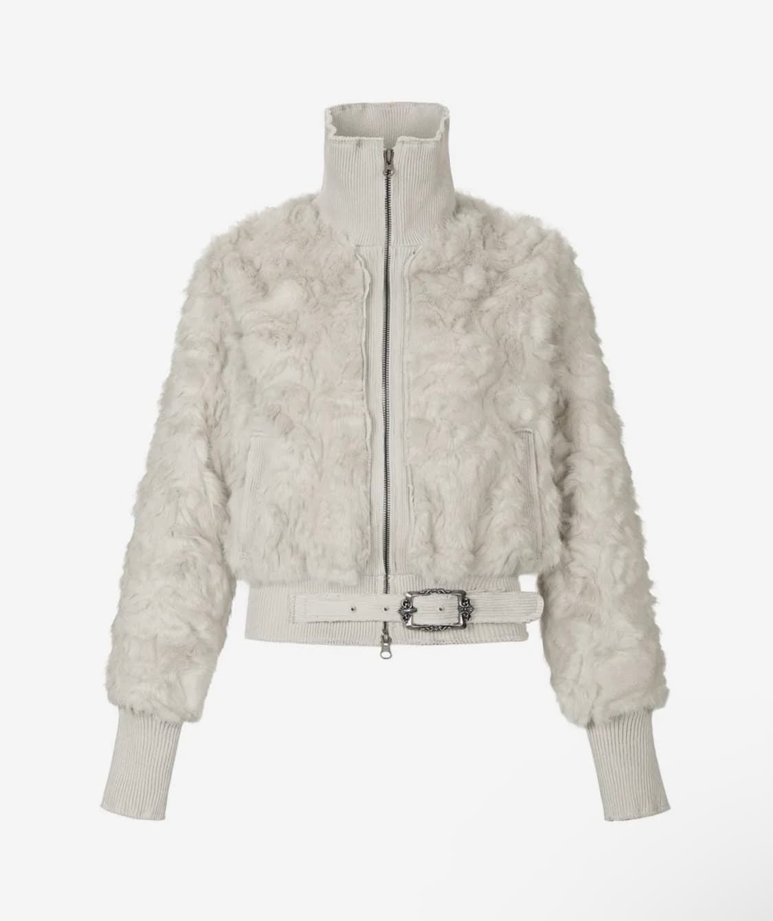 길라아카이브 폭스 퍼 벨트 집 자켓 상품이미지3