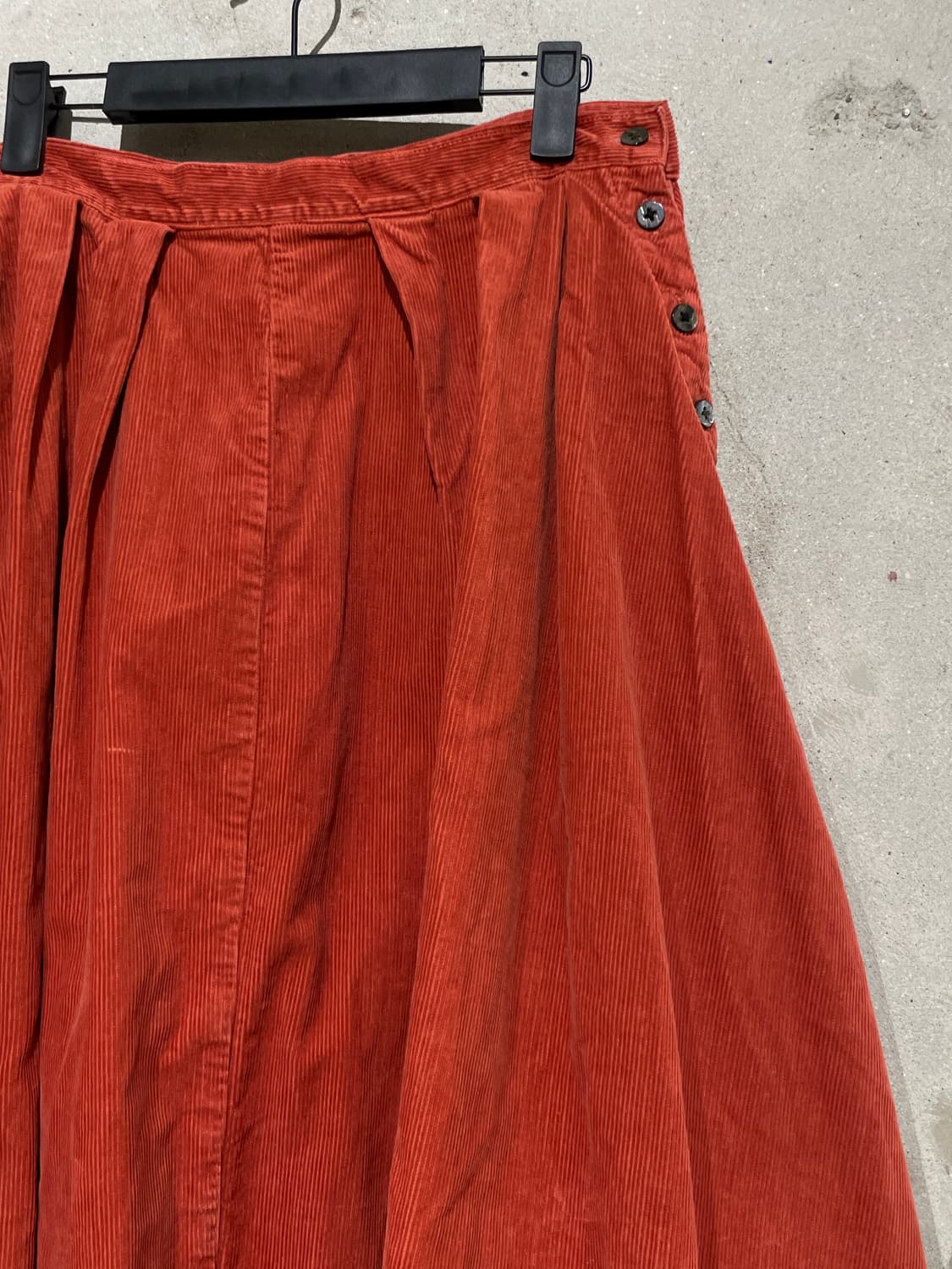 캐피탈 오렌지 레드 코듀로이 사루엘 팬츠 상품이미지3