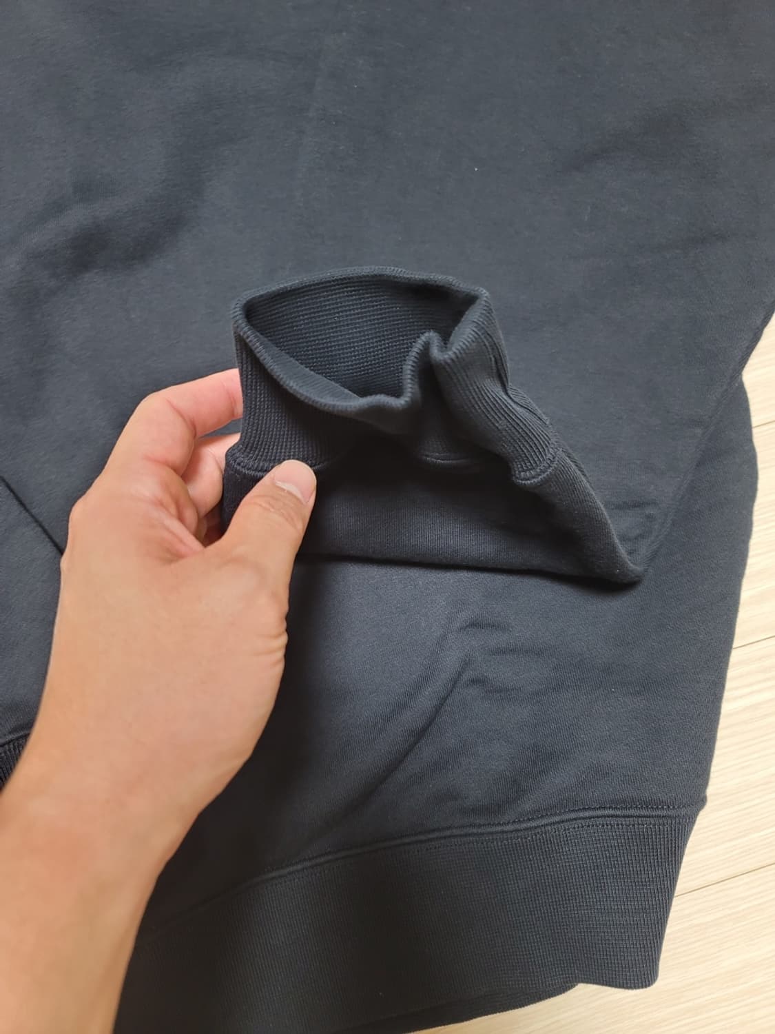 [L] 나이키 스투시 크루넥 블랙 2.0 상품이미지4