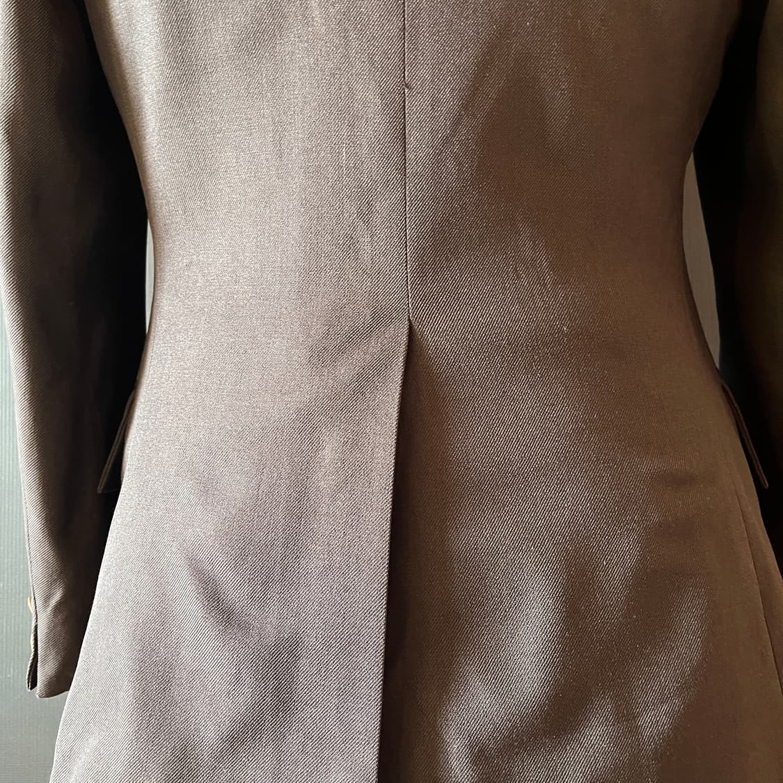  80s 프랑스 입생로랑 금장 로고 더블 자켓 Made in France 상품이미지8