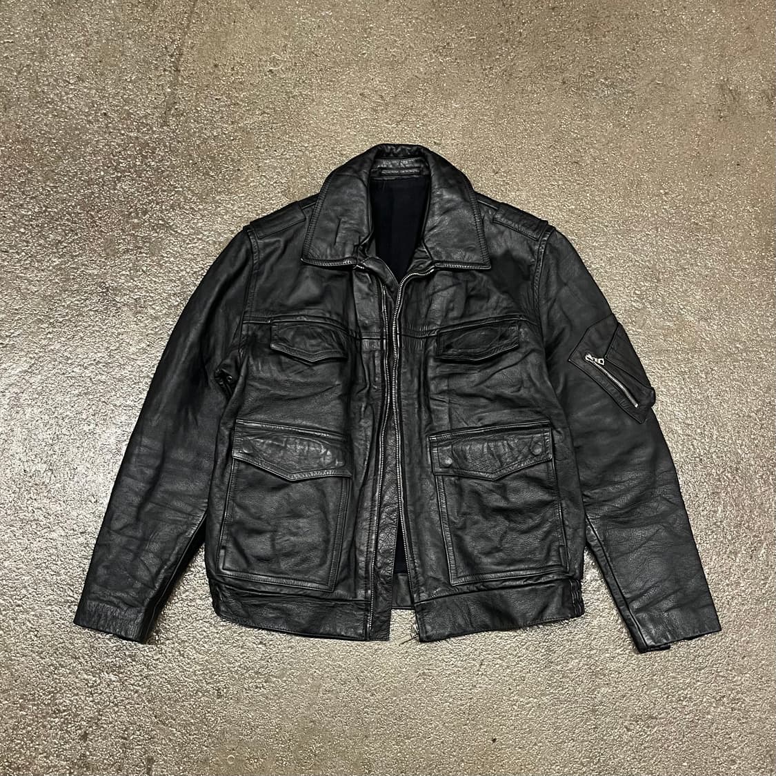 90s 독일 폴리자이 모터사이클 자켓 (105) 상품이미지2