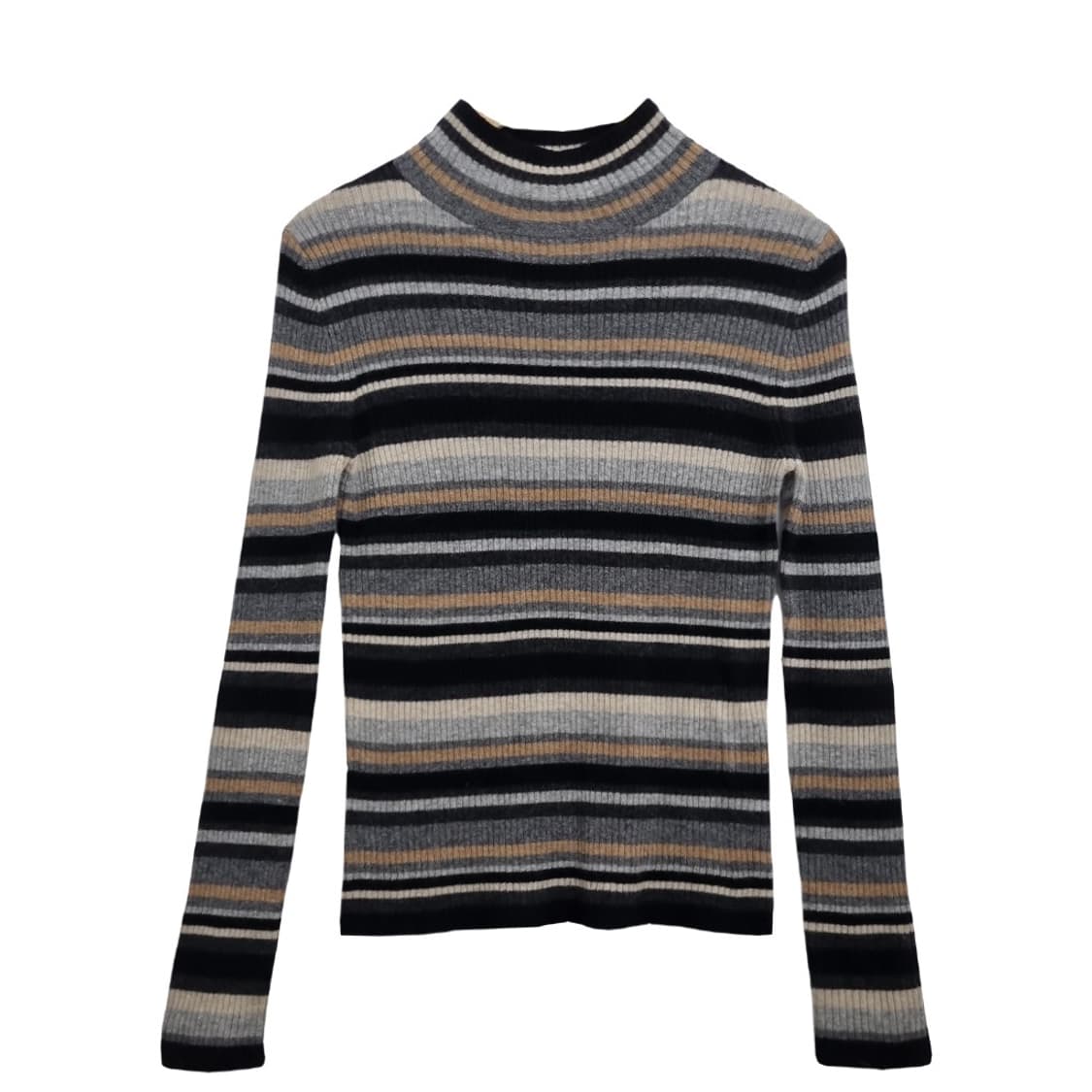 프라이드 빈티지 스트라이프 울 반목 니트 상품이미지1