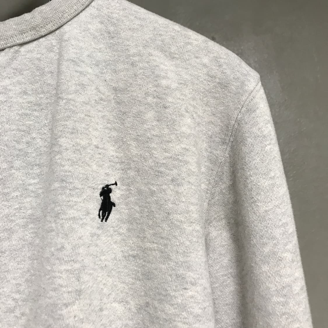 폴로 랄프로렌 맨투맨 그레이 S 상품이미지4