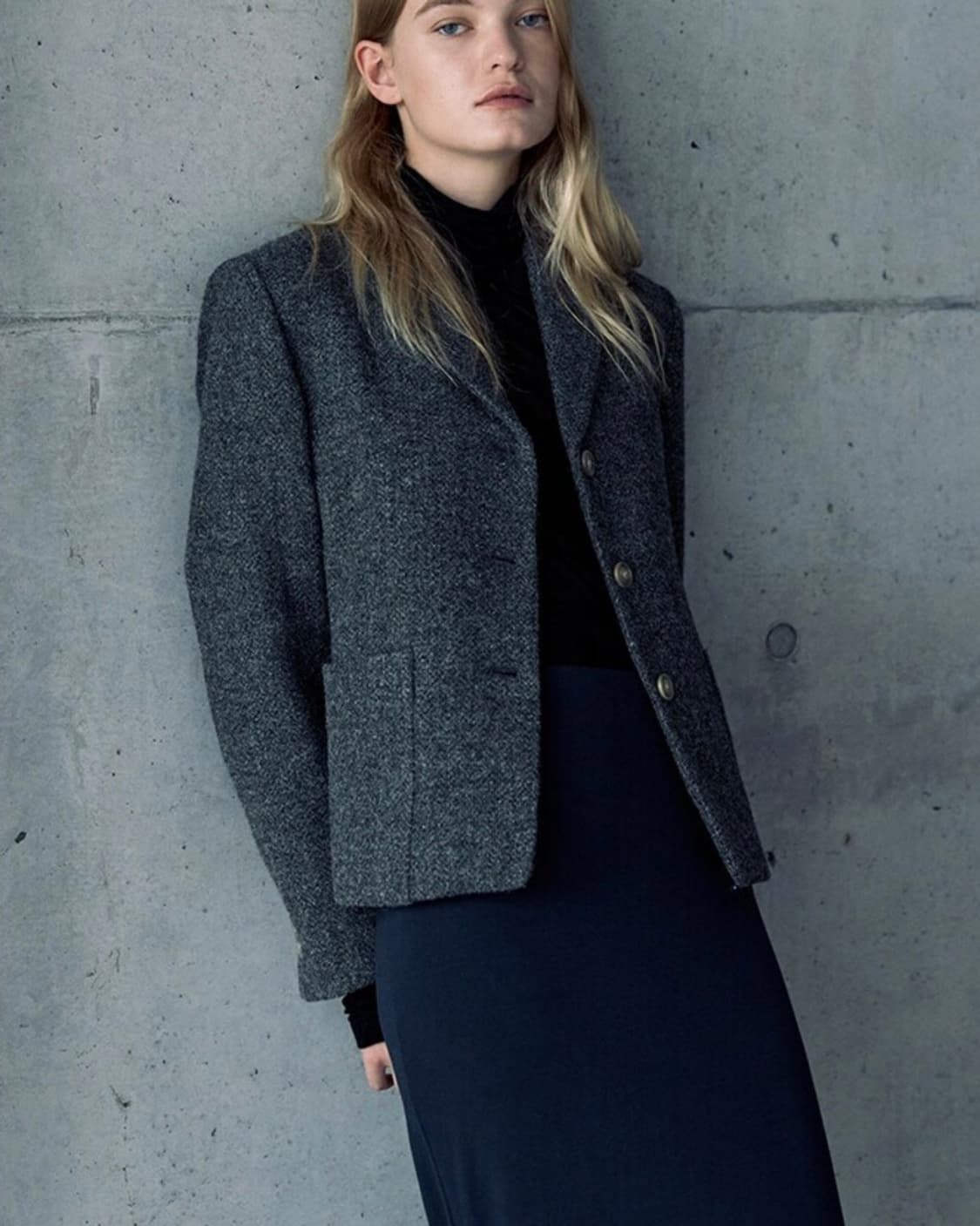 프론트로우 해리스 트위드자켓 상품이미지2