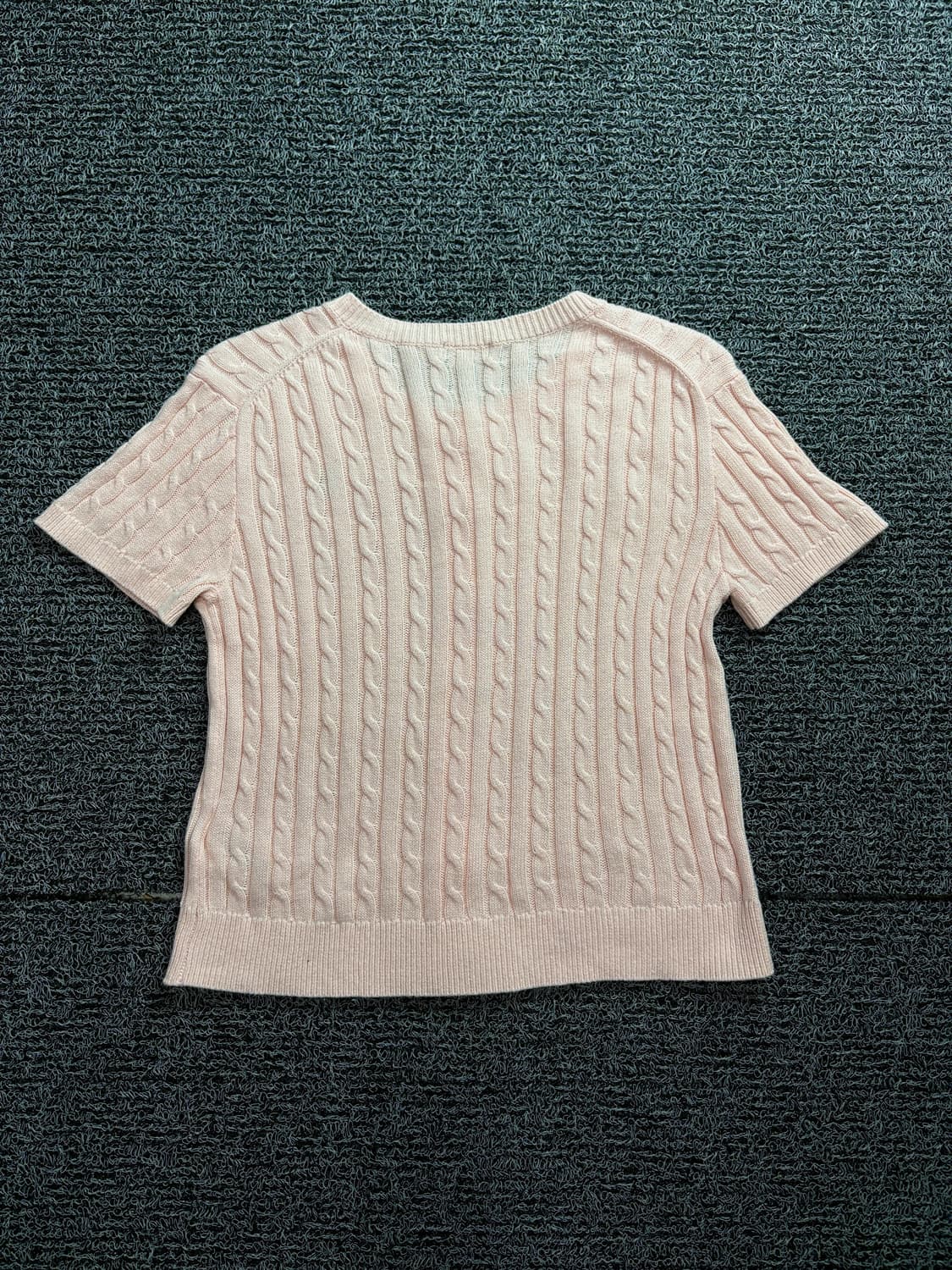 폴로 랄프로렌 신형 포니 로고 우먼스 케이블 하프 가디건 1479 상품이미지5