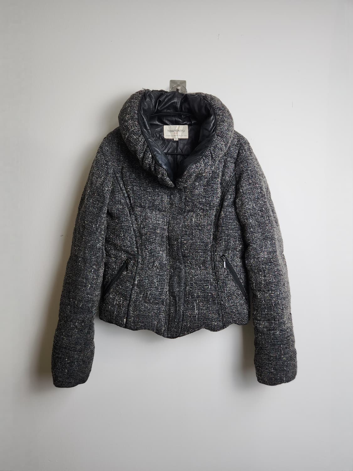 다운 니트 패딩 자켓 상품이미지6