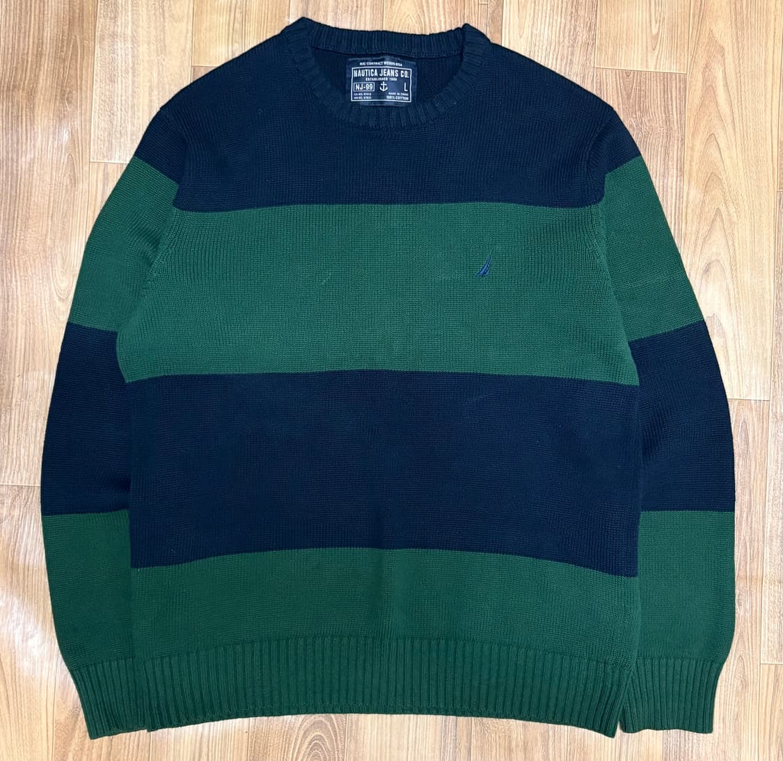 노티카 단가라 니트 L 상품이미지1